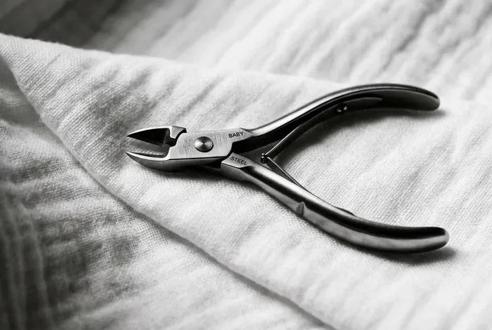 Coupure au doigt de bébé avec un coupe-ongle : soins et gestes